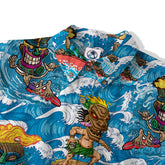 Tiki Mask Aloha Hawaii Shirt, Surfing Tiki Beach Hawaiian Shirt